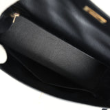 Vintage Hermes Kelly Sellier 32 Black Ardennes Gold Hardware