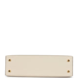 Hermes Kelly Sellier 20 Craie Epsom Gold Hardware