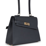 Hermes Kelly Sellier En Desordre 20 Ardoise Epsom Permabrass Hardware