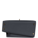 Hermes Kelly Sellier En Desordre 20 Ardoise Epsom Permabrass Hardware