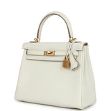 Hermes Kelly Retourne 25 Mushroom Togo Gold Hardware