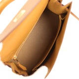 Hermes Kelly Sellier 25 Sesame Epsom Gold Hardware