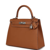 Hermes Kelly Sellier 28 Gold Epsom Palladium Hardware - Thumbnail View 5