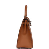 Hermes Kelly Sellier 28 Gold Epsom Palladium Hardware - Thumbnail View 3