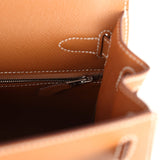 Hermes Kelly Sellier 28 Gold Epsom Palladium Hardware - Thumbnail View 9