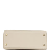 Hermes Kelly Retourne 28 Craie Togo Gold Hardware