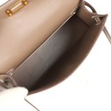 Hermes Kelly Sellier 20 Etoupe Epsom Gold Hardware
