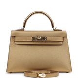 Hermes Kelly Sellier 20 Dore Chevre Chamkilight Permabrass Hardware