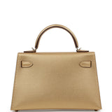 Hermes Kelly Sellier 20 Dore Chevre Chamkilight Permabrass Hardware