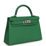 Hermes Kelly Sellier 20 Cactus Verso Epsom Palladium Hardware