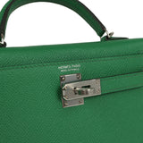Hermes Kelly Sellier 20 Cactus Verso Epsom Palladium Hardware