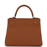 Hermes Kelly Retourne 28 Gold Togo Palladium Hardware