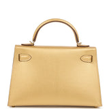 Hermes Kelly Sellier 20 Dore Chevre Chamkilight Permabrass Hardware
