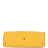 Vintage Hermes Shoulder Kelly JPG 42 Soleil Clemence Palladium Hardware