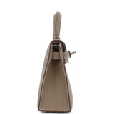 Hermes Kelly Sellier 20 Etoupe Epsom Palladium Hardware - Thumbnail View 3