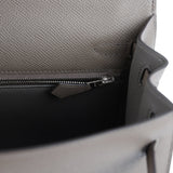 Hermes Kelly Sellier 25 Etain Epsom Palladium Hardware
