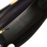 Pre-owned Hermes Kelly Sellier 32 Black Box Brushed Gold Hardware - Thumbnail View 8