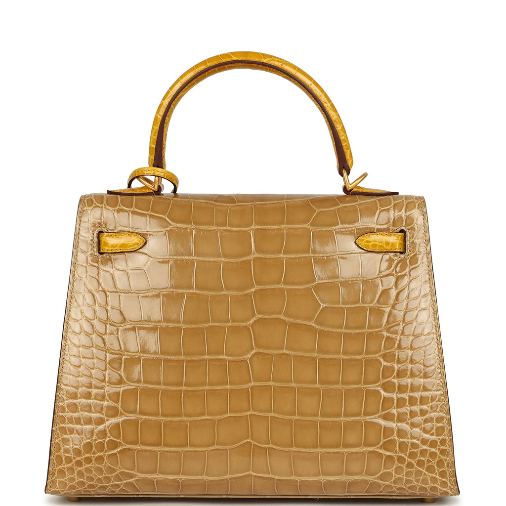 Hermes Special Order (HSS) Kelly Sellier 25 Beige Sable and