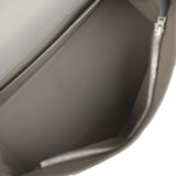 Hermes Kelly 42 Maxi Etain Togo Palladium Hardware - Thumbnail View 9