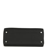 Hermes Kelly Retourne 25 Black Togo Palladium Hardware