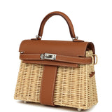 Hermes Mini Picnic Kelly 20 Gold Swift Palladium Hardware