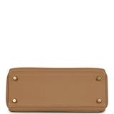 Hermes Kelly Retourne 25 Chai Togo Gold Hardware