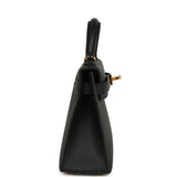 Hermes Kelly Sellier 20 Black Epsom Gold Hardware - Thumbnail View 3