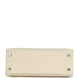 Hermes Kelly Sellier 25 Craie Epsom Electrum Hardware
