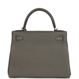 Hermes Kelly Retourne 28 Etain Togo Palladium Hardware