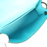 Pre-owned Hermes Kelly Sellier 20 Vert Titien Verso Chevre Mysore Palladium Hardware