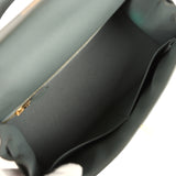 Pre-owned Hermes Kelly Sellier 28 Vert Amande Epsom Gold Hardware - Thumbnail View 8
