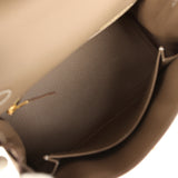 Hermes Kelly Retourne 25 Etoupe Togo Gold Hardware - Thumbnail View 8