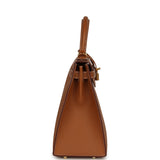 Hermes Kelly Sellier 28 Gold Epsom Gold Hardware - Thumbnail View 3
