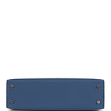 Hermes Kelly Sellier 20 Bleu Tie Epsom Electrum Hardware