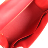 Pre-owned Hermes Kelly Sellier 28 Rouge Casaque Epsom Gold Hardware