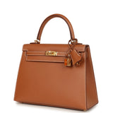 Hermes Kelly Sellier 25 Gold Madame Gold Hardware
