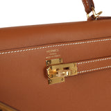 Hermes Kelly Sellier 25 Gold Madame Gold Hardware
