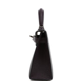 Hermes Kelly Sellier 20 Raisin Verso Chevre Mysore Palladium Hardware