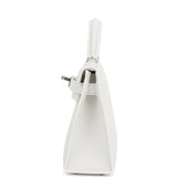 Hermes Kelly Sellier 20 New White Epsom Palladium Hardware Payment 1 for JJ only