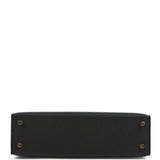 Hermes Kelly Sellier 20 Black Epsom Gold Hardware - Thumbnail View 6