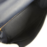 Pre-owned Hermes Kelly Retourne 32 Bleu Nuit Togo Gold Hardware - Thumbnail View 7