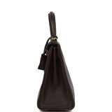 Hermes Kelly Retourne 25 Ebene Barenia Faubourg Gold Hardware