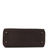 Hermes Kelly Retourne 25 Ebene Barenia Faubourg Gold Hardware