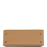 Hermes Kelly Sellier 25 Chai Epsom Gold Hardware