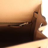 Hermes Kelly Sellier 25 Chai Epsom Gold Hardware
