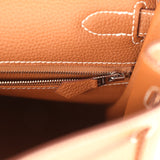 Hermes Kelly Retourne 32 Gold Togo Palladium Hardware