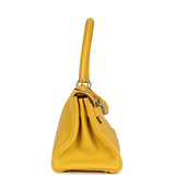 Vintage Hermes Shoulder Kelly JPG 42 Soleil Clemence Palladium Hardware