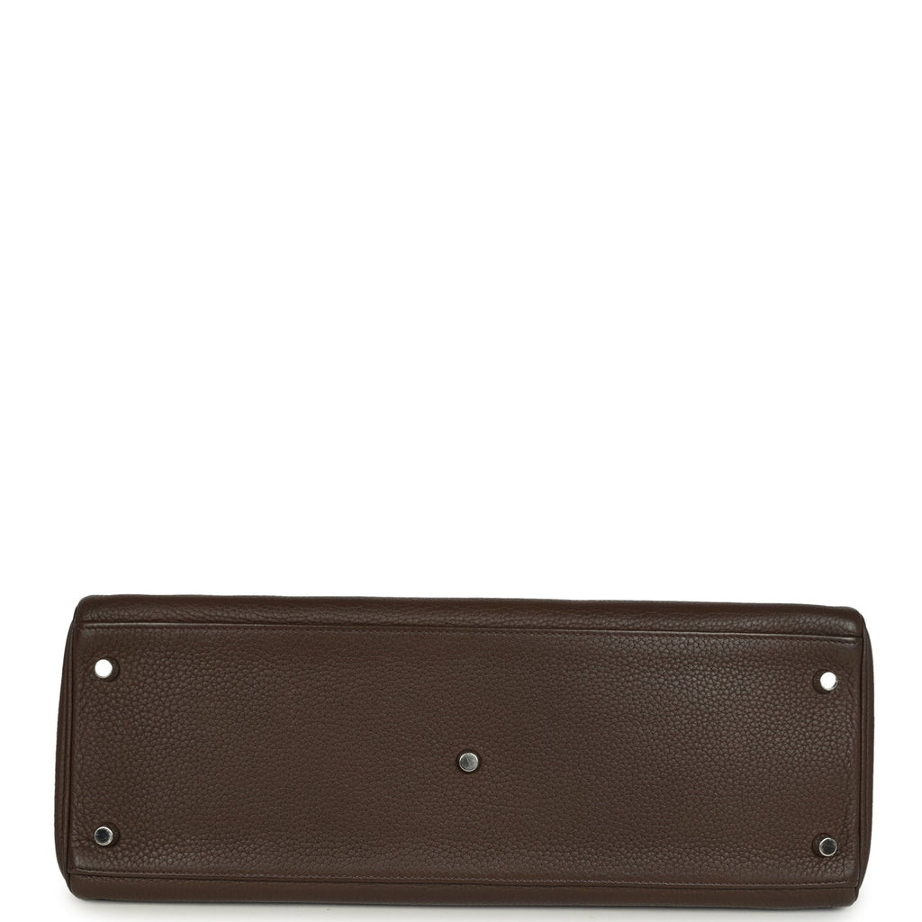 【HERMES】vintage pierce Vintage Hermes Kelly Retourne 32 Naturel Sable Chamonix Gold Hardware