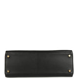Vintage Hermes Kelly Retourne 32 Black Gulliver Gold Hardware - Thumbnail View 6