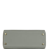 Hermes Kelly Retourne 28 Gris Mouette Togo Gold Hardware